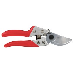 Sécateur 18cm, S, rouge/gris